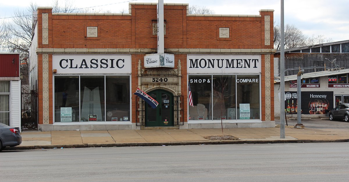 Classic Monument North Storefront